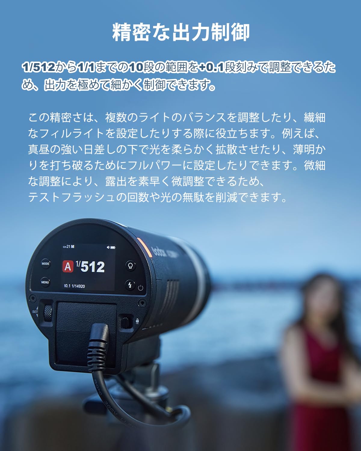 Amazon | GODOX AD300 Pro II TTLカメラフラッシュ 300Ws 2.4G 1/8000